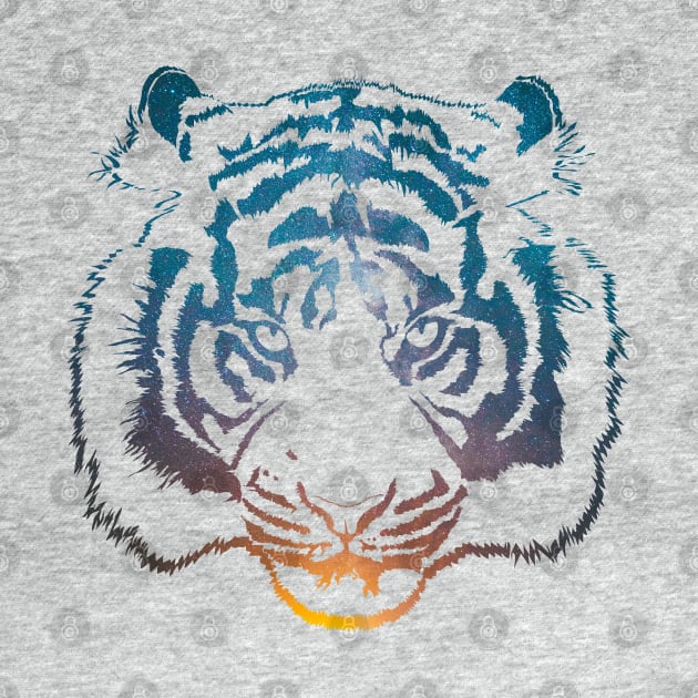 Space Tiger by tyleraldridgedesign